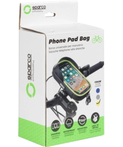 CUSTODIA PORTA CELLULARE PER BICI IN MICROFIBRA, 19X11X5,5 CM
